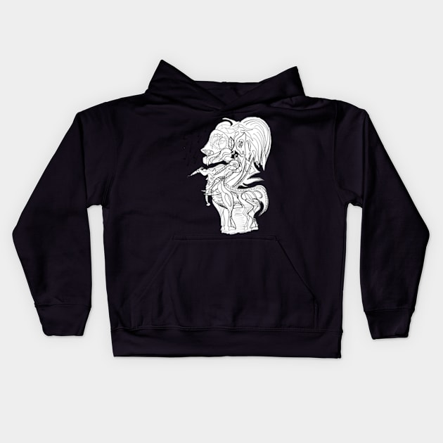 Sagittarius Kids Hoodie by sonigque